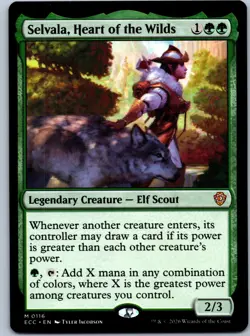 Selvala, Heart of the Wilds Commander: Lorwyn Eclipsed NM M - Image 1