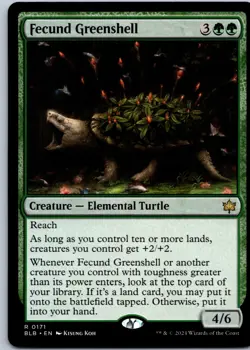 Fecund Greenshell R Bloomburrow 171 NM - Image 1