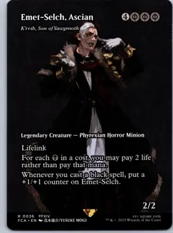 Emet-Selch, Ascian - K'rrik, Son of Yawgmoth (Showcase) R FINAL FANTASY: Through - Image 1
