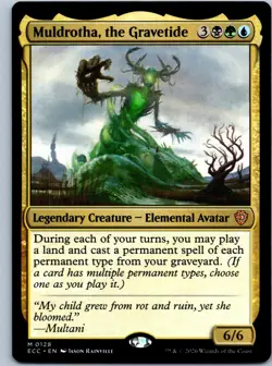Muldrotha, the Gravetide Commander: Lorwyn Eclipsed NM M - Image 1