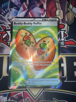 Buddy-Buddy Poffin Full Art 167/132 - Mega Evolution - English Pokemon TCG - Image 3