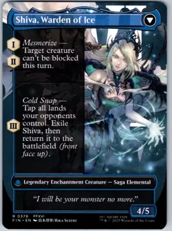 Jill, Shiva's Dominant (Borderless) R FINAL FANTASY 378 NM - Image 2