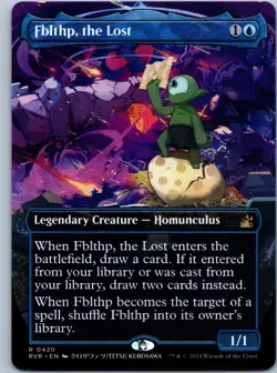 Fblthp, the Lost (Anime Borderless) Ravnica Remastered NM R - Image 1