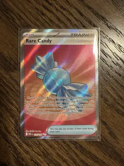 Rare Candy Full Art Ultra Rare 175/132 Pokemon Mega Evolution English - Image 1