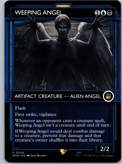 Weeping Angel (Showcase) Universes Beyond: Doctor Who NM R - Image 1