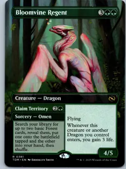 Bloomvine Regent (Borderless) Tarkir: Dragonstorm NM R - Image 1