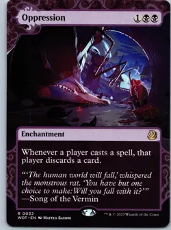 Oppression Wilds of Eldraine: Enchanting Tales NM R - Image 1