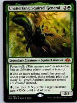 Chatterfang, Squirrel General - Modern Horizons 2 - M 151 NM - Image 1