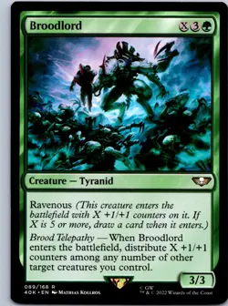 Broodlord - Universes Beyond: Warhammer 40,000 - R 89 NM - Image 1