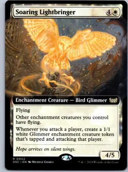 Soaring Lightbringer (Extended Art) - Commander: Duskmourn: House of Horror - R - Image 1
