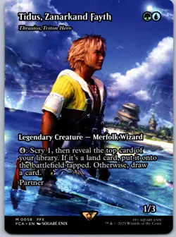Tidus, Zanarkand Fayth - Thrasios, Triton Hero (Showcase) - FINAL FANTASY: Throu - Image 1