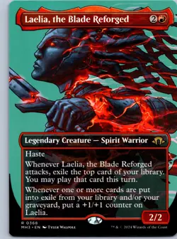 Laelia, the Blade Reforged (Borderless) - Modern Horizons 3 - R 368 NM - Image 1