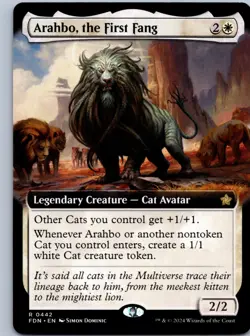 Arahbo, the First Fang (Extended Art) - Foundations - R 442 NM - Image 1