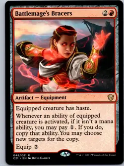 Battlemage's Bracers - Commander 2021 - R 48 NM - Image 1