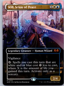 Will, Scion of Peace (Borderless) - Wilds of Eldraine - M 302 NM - Image 1