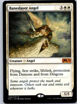 Baneslayer Angel - Core Set 2021 - M 6 NM - Image 1