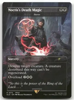 Noctis's Death Magic - Damn #1870 (NM) Secret Lair Drop SLD Magic MTG - Image 1