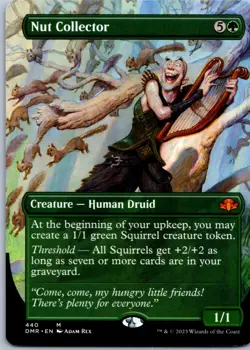 Nut Collector (Borderless) M Dominaria Remastered 440 NM - Image 1