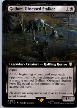 Gollum, Obsessed Stalker (Extended Art) R Commander: The Lord of the Rings - Image 1