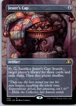 Jester's Cap (Borderless) R Dominaria Remastered 449 NM - Image 1
