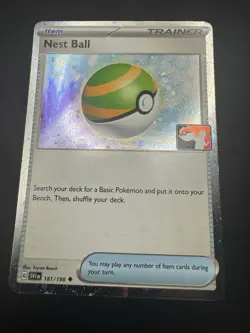 Nest Ball 181/198 Cosmos Holo Play! Prize Pack Series Promo Pokemon TCG - NM - Image 4