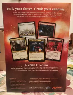 MTG Vampiric Bloodlust - Commander 2017 Deck - Sealed - Magic the Gathering - Image 2