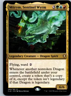 Miirym, Sentinel Wyrm Commander Legends: Battle for Baldur's Gate NM R - Image 1