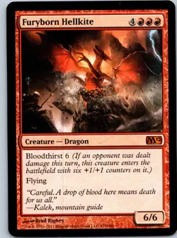 Furyborn Hellkite Magic 2012 (M12) NM M - Image 1