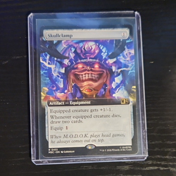 Magic: The Gathering Skullclamp Extended Art, Rare, Marvel Super Heroes 0451 - Image 1