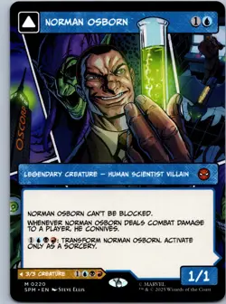 Norman Osborn (Borderless) Marvel's Spider-Man NM M - Image 1