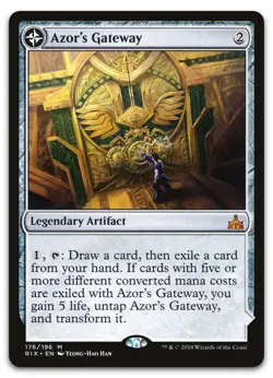 Azor's Gateway #176 (LP) Rivals of Ixalan RIX Magic MTG - Image 1