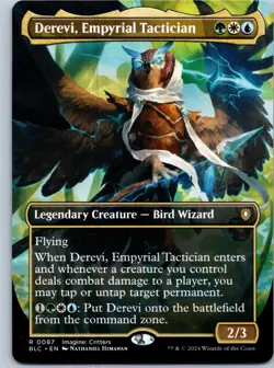 Derevi, Empyrial Tactician (Borderless) Commander: Bloomburrow NM R - Image 1