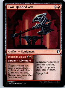 Two-Handed Axe The List Reprints NM U - Image 1
