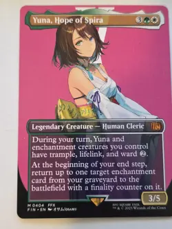 Yuna, Hope of Spira (Borderless) Final Fantasy Regular - Image 1