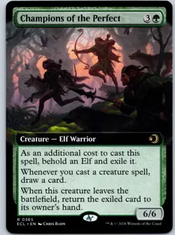 Champions of the Perfect (Extended Art) Lorwyn Eclipsed NM MTG - Image 1