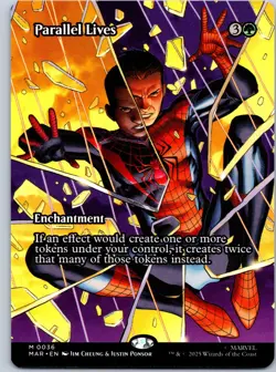 Parallel Lives (Borderless) Marvel Universe Eternal-Legal NM MTG - Image 1