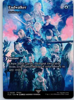 Endwalker - Brainstorm (Showcase) FINAL FANTASY: Through the Ages NM MTG - Image 1