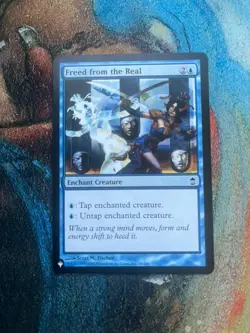 Freed from the Real (non-foil) - The List Reprints - Pack Fresh! - MTG Singles - Image 1