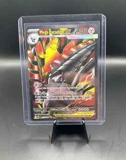 Mega Excadrill ex 103/084 Pokemon Pitch Black Full Art Ultra Rare English - NM - Image 1