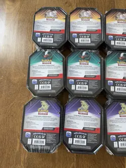 12 Pokemon Triple Whammy Tins Darkrai Tyranitar Slaking Sealed Lot - Image 4