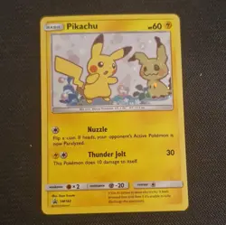 Pikachu TCG Sun & Moon SM162 Holo Promo Card Pokemon TCG - Image 2