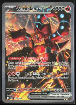 Volcanion ex 182/159 - Pokemon Journey Together - Special Illustration Rare - NM - Image 1