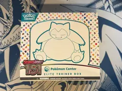 Pokemon 151 Elite Trainer Box (Pokemon Center)OPEN BOX - Image 1