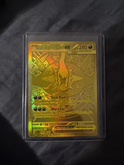 Mega Darkrai EX 120/084 Pokemon Pitch Black Full Art Gold Mega Hyper Rare 2026 - Image 1