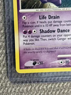 2007 Pokemon Diamond & Pearl Gengar #27/130 Rare Non-Holo NM Vintage - Image 5