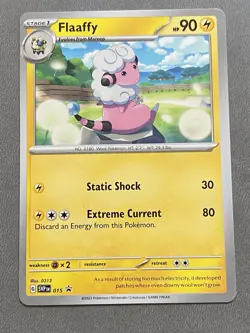 Flaaffy 015 Promo Scarlet & Violet Promo Pokemon Near Mint - Image 1