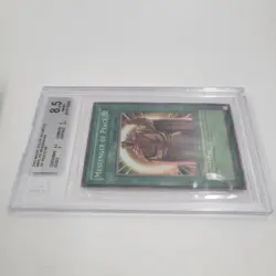Beckett 8.5 2002 Messenger of Peace MRL-102 Super Rare Yugioh - Image 4