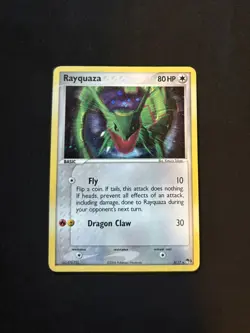 Pokemon Rayquaza Holo 3/17 2006 POP Series 1 - EX Era - Image 1