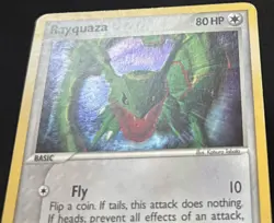 Pokemon Rayquaza Holo 3/17 2006 POP Series 1 - EX Era - Image 3