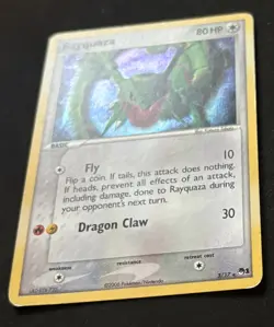 Pokemon Rayquaza Holo 3/17 2006 POP Series 1 - EX Era - Image 5